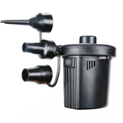 Multi-Purpose Electric Inflatable Pump – 12V/220V for Car, Camping, Mattress, & Boat (70W)