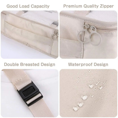 Travel Organizer Packing Cubes Set (6 or 8 Pieces)